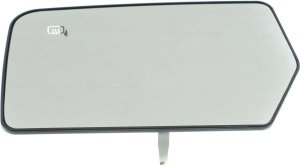 Mirror Glass for Ford Expedition/Lincoln Navigator 2007-2011, Left (Driver), Non-Towing, Heated, with Backing Plate, Replacement