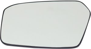 Mirror Glass for Ford Fusion 2006-2010, Left (Driver), Non-Heated, with Backing Plate, without Blind Spot Information System, Excludes Hybrid Model, Replacement