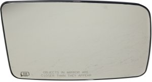 Heated Mirror Glass with Backing Plate for Ford Expedition / Lincoln Navigator 2003-2006, Right (Passenger), Non-Towing, with Convenience Package, Replacement