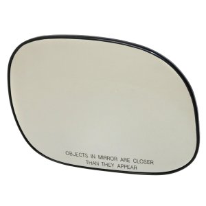 Mirror Glass for Ford Expedition 1997-2002, F-150, F-250 1997-2004, Right (Passenger), Non-Towing, Non-Heated, with Backing Plate, without Signal Light, Replacement
