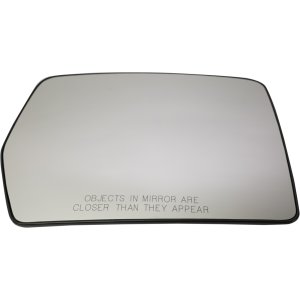 Heated Mirror Glass for Ford F-150 2004-2010, Lincoln MARK LT 2006, Right (Passenger), Non-Towing, with Backing Plate, without Signal Light, Replacement