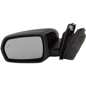 Power Mirror for Edge (2015-2018), Left (Driver), Manual Folding, Heated, Paintable, Blind Spot Detection in Glass, In-housing Signal Light, Memory, without Auto Dimming, with Puddle Light, Replacement