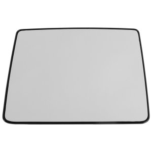 Mirror Glass for Ford F-150 2007-2014, Left (Driver), Upper, Non-Heated, Towing, without Signal Light, Replacement