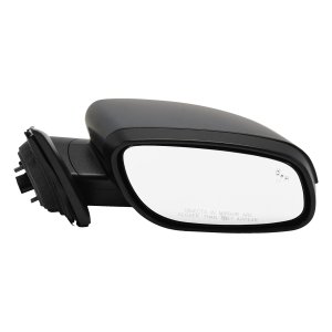 Power Mirror for Ford Taurus 2010-2019 Right (Passenger), Manual Folding, Heated, Paintable with Blind-Spot Detection, Memory, Puddle Light, and Signal Light, Limited/SHO Models, To May 10, 2010, Replacement