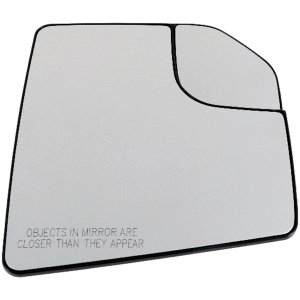 Mirror Glass for Ford F-150 2015-2020, Right (Passenger), Non-Towing, Non-Heated, with Blind Spot Glass, without Memory and Auto-Dimming, Replacement