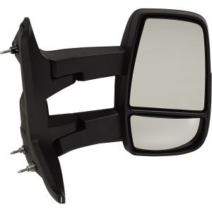 Towing Mirror for Ford Transit Van 2015-2019, Right (Passenger), Manual Folding, Non-Heated, Textured, with Long Arm, Low Roof, Replacement