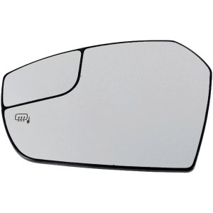 Mirror Glass for Ford Escape 2017-2019, Left (Driver), Heated, without Side Object Sensor, Blind Spot Detection, Auto-Dimming and Memory, Replacement