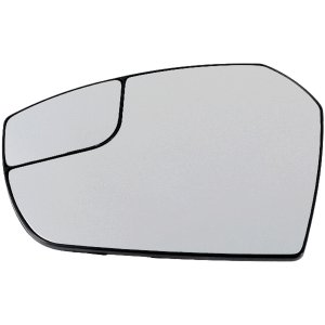 Mirror Glass for Ford Escape 2017-2019, Left (Driver) Side, Non-Heated, without Side Object Sensor, with Side Signal Light, Auto-Dimming and Memory, Replacement