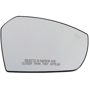Mirror Glass Right (Passenger) for Ford Escape 2017-2019, Heated, with Side Object Sensor and Blind Spot Detection, without Auto-Dimming, Memory, Replacement