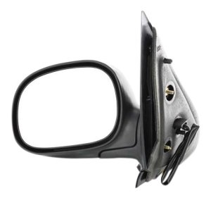 Power Mirror for Ford Expedition 1998-2002, Left (Driver), Non-Towing, Manual Folding, Non-Heated, Paintable, Contour Style, without Auto Dimming, Blind Spot Detection, Memory, and Signal Light, Replacement