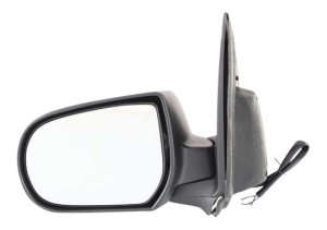 Power Heated Mirror for 2003-2007 Ford Escape/2005-2007 Mercury Mariner, Left (Driver), Manual Folding, Textured, 2nd Design, Replacement