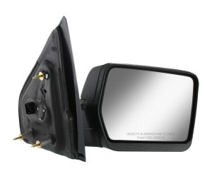 Mirror Right (Passenger) for Ford F-150 2004-2008, Non-Towing, Power, Manual Folding, Heated, Textured, without Auto Dimming, Blind Spot Detection, Memory, and Signal Light, New Body Style, Replacement
