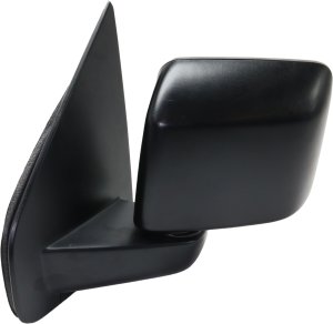Manual Adjust Mirror for Ford F-150 (2004-2008), Left (Driver), Non-Towing, Manual Folding, Non-Heated, Textured, Paddle Style, Without Auto Dimming, Blind Spot Detection, Memory, and Signal Light, New Body Style, Replacement