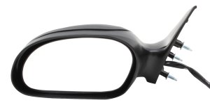 Power Mirror for Ford Sable (2002-2005) and Taurus (2002-2007), Left (Driver) Side, Non-Folding, Non-Heated, Paintable/Textured, 2 Caps, with Puddle Light, Suitable for Sedan/Wagon, Replacement