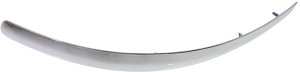 Front Bumper Insert Molding for Ford Windstar 1999-2003, Left (Driver), Plastic, Chrome, Replacement
