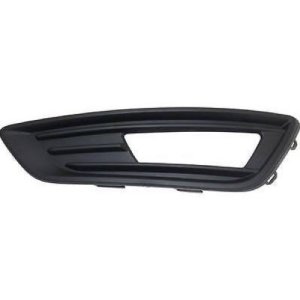 Front Bumper Fog Light Trim for 2015 - 2018 Ford Focus Left (Driver) Replacement, without Appearance Package; with Fog Lights;  F1EZ15266K