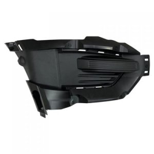 Fog Light Cover for Ford Explorer/Police Interceptor Utility 2020-2022, Right (Passenger) Side, Primed (Ready to Paint), Excludes Hybrid Models, Replacement
