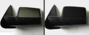 2006 - 2011 Ford Ranger Side View Mirror Assembly / Cover / Glass Replacement - Left (Driver) Side