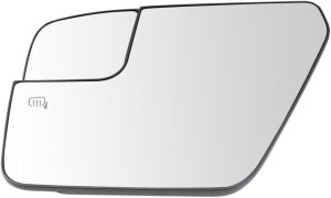 2021 - 2024 Ford F-150 Side View Mirror Glass - Left (Driver)