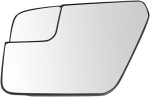 2021 - 2025 Ford F-150 Side View Mirror Glass - Left (Driver)
