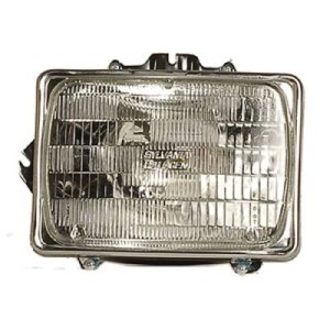 Headlight Assembly for 1981-2007 Mercury Topaz, Left (Driver) Side, Front Replacement Housing/Lens/Cover, Halogen, with Headlight Adjusting Ring/Retaining Ring, Sealed Beam,  F3UZ13007A-PFM, Replacement