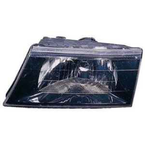 Left (Driver) Headlight Assembly for 2003 - 2004 Mercury Marauder, Front Light Replacement Housing/Lens/Cover, without bulbs/sockets, Black, Composite,  3W3Z13008DA, Replacement