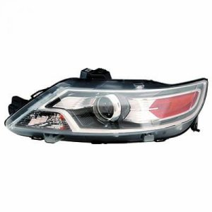 Left (Driver) Headlight Assembly for 2010 - 2012 Ford Taurus, Composite,  AG1Z13008D, Replacement