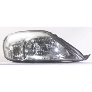 Right (Passenger) Headlight Lens/Housing for 2000-2002 Mercury Sable, Front Headlight Assembly Replacement Housing / Lens / Cover,  1F4Z13008BA, Replacement
