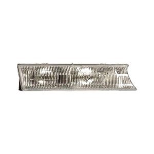 Right (Passenger) Headlight Assembly for 1995 - 1997 Mercury Mystique, Front Headlight Assembly Replacement Housing / Lens / Cover, Composite;  F5RY13007A, Replacement