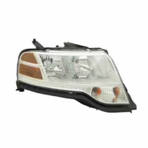 Right (Passenger) Headlight Assembly for 2008 - 2009 Ford Taurus X, Front Replacement Housing / Lens / Cover, Composite,  8F9Z13008A, Replacement