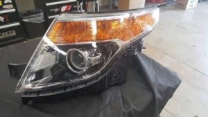 2011 - 2015 Ford Explorer Front Headlight Assembly Replacement Housing / Lens / Cover - Right (Passenger) Side
