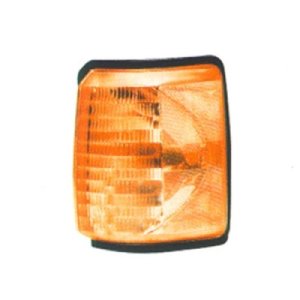 Left (Driver) Side Parking Light Assembly Replacement for 1987 - 1991 Ford Bronco, Without Black & Chrome Trim;  E9TZ13201D