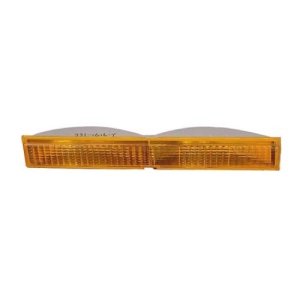 Replacement Left (Driver) Park Light Assembly for 1988 - 1991 Ford LTD Crown Victoria with Amber Lens  E8AZ13201A