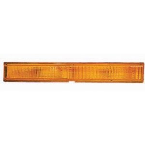 Right (Passenger) Side Park Light Assembly for 1988 - 1991 Ford LTD Crown Victoria, w/Amber Lens;  E8AZ13200A, Replacement