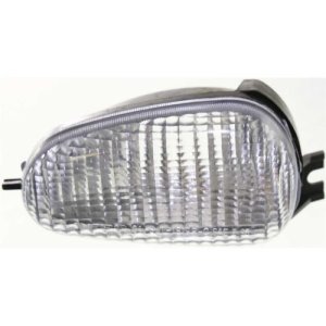 Front Right (Passenger) Turn Signal Light Assembly Replacement for 1996 - 1999 Ford Taurus SHO, Lens Cover,  F8DZ13368AA