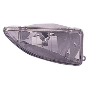Fog Light Assembly for 2000 - 2004 Ford Focus, Left (Driver) Side Replacement Housing / Lens / Cover, Suitable for LX, SE, Sony Limited Edition, ZTS, ZTW, ZX3, ZX5;  1S4Z15200AD, Factory Installed, Replacement