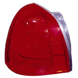 Left (Driver) Tail Light Assembly for 2003 - 2005 Lincoln Town Car, Rear Tail Light Lens Cover Replacement,  3W1Z13405AA