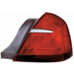 1998 - 2002 Mercury Grand Marquis Tail Light Rear Lamp - Right (Passenger)