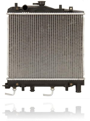 Radiator Assembly for 1990 - 1993 Ford Festiva,  F1BZ8005A, Replacement