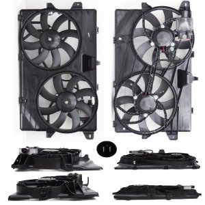 2009 - 2014 Ford Edge Radiator Cooling Fan Assy