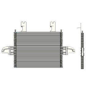 2000 - 2005 Ford Excursion Transmission Cooler Assembly