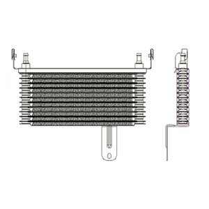 1997 - 2003 Ford E-350 Club Wagon Transmission Cooler Assembly