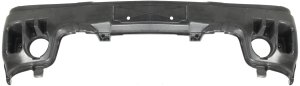 Front Reinforcement Impact Bar for GMC Sierra Pickup 2001-2007, Primed (Ready to Paint), Fiberglass, Replacement