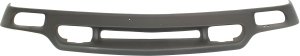 Front Lower Valance Air Deflector for Sierra 1999-2004, Textured, with Fog Light Holes, Replacement