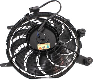 A/C Fan Shroud Assembly, Right (Passenger) for Toyota Corolla / Geo Prizm 1996-1997, Replacement