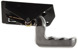Front Interior Door Handle for Chevrolet Silverado/GMC Sierra 1999-2006, Right (Passenger), All Chrome, Includes 2007 Classic, Replacement