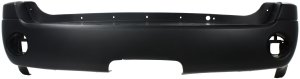 Rear Bumper Cover for GMC Envoy 2002-2009, Primed (Ready to Paint), excluding Denali Package, Replacement