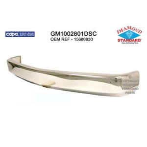 1988 - 2000 Chevrolet (Chevy) K3500 Front Bumper Face Bar