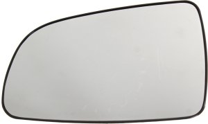 Mirror Glass for Chevrolet AVEO 2007-2011 Left (Driver), Non-Heated, with Backing Plate, without Signal Light, Replacement