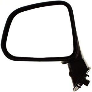 Left (Driver) Outside Rear View Mirror Assembly, Cover, Glass Replacement for 2008 - 2015 Saturn Vue, Power Without Defogger, Paint to Match,  19209453, Replacement